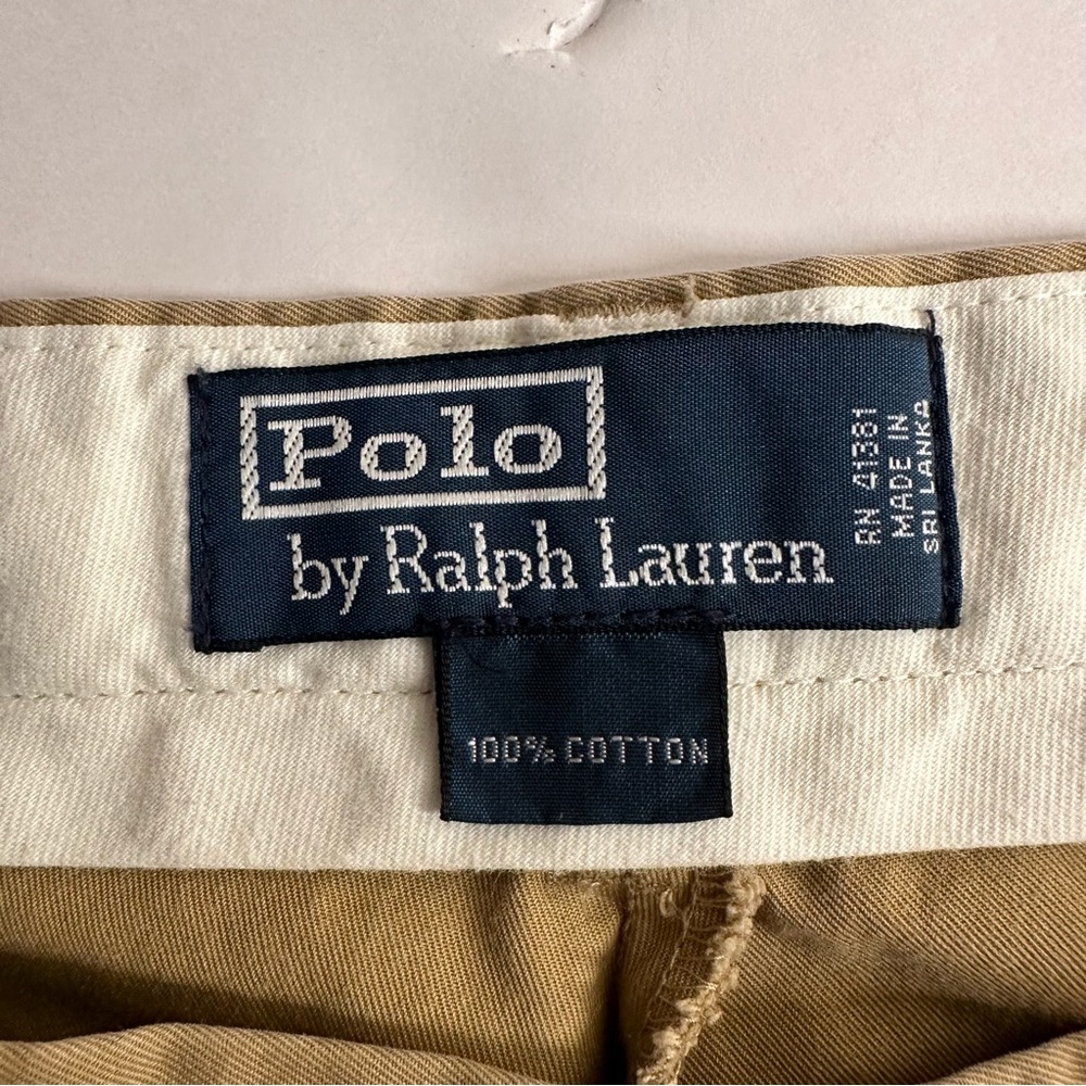Ralph Lauren Polo Men’s Beige Khaki Pant 36W x 30L - Picture 5 of 8